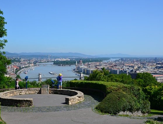 Breathtaking view from Gellért Hill in Budapest - Spectacular Spot for a Proposal